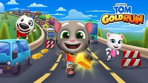 Talking Tom Gold Run screenshot #1