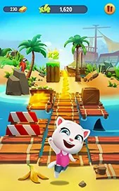 Talking Tom Gold Run screenshot #2