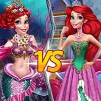 ariel_princess_vs_mermaid ເກມ