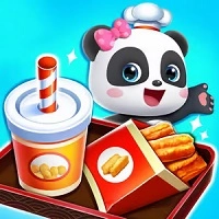 Baby-Panda-Frühstückszubereitung