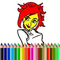 bts_cute_girl_coloring Trò chơi