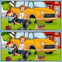 car_garage_differences Ойындар