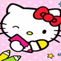 Розфарбуй І Розфарбуй За Номерами Hello Kitty