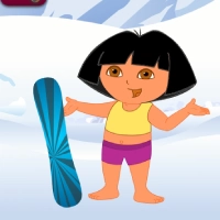 dora_ski_dress_up permainan