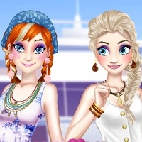 elsa_and_anna_spring_break თამაშები