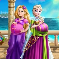 elsa_and_rapunzel_pregnant_bffs গেমস