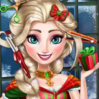 elsa_christmas_real_haircuts खेल