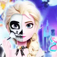 elsa_halloween_party_tattoo खेल