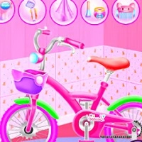 girl_bike_fix_washing_salon เกม