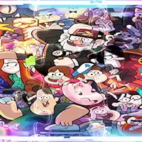 gravity_falls_slide_puzzle ເກມ