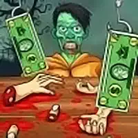 Bezruký milionář zombie jídlo snímek obrazovky hry