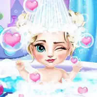 ice_queen_elsa_baby_bath Spil