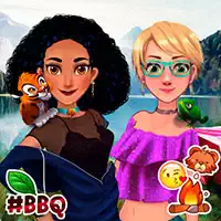 jasmine_and_rapunzel_on_camping खेल