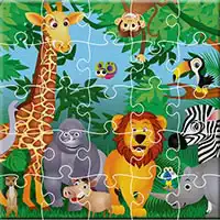 king_of_jungle_jigsaw Spil