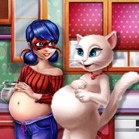 lady_and_kitty_pregnant_bffs Παιχνίδια