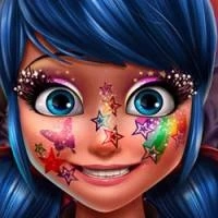 ladybug_glittery_makeup თამაშები