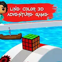 Line Color 3D Squid Game Color Adventure screenshot del gioco