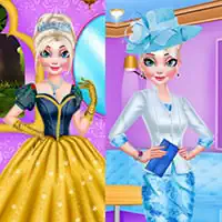 makeover_royal_queen_vs_modern_queen_dressup თამაშები