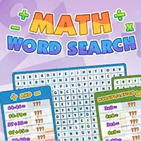 math_word_search Játékok