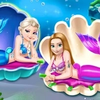 mermaid_princesses_dress_up เกม