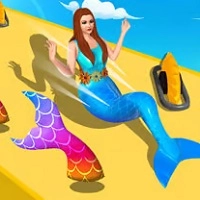 mermaid_tail_run_3d เกม