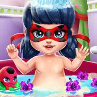 miraculous_hero_baby_bath بازی ها