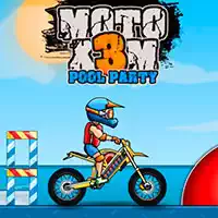 Moto X3M Pool Party játék képernyőképe