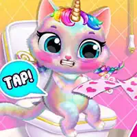 my_unicorn_cat_princess_caring เกม