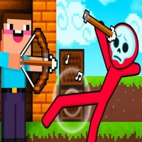 Pemanah pemula vs Zombie Stickman: penembak zombie