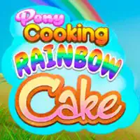 pony_cooking_rainbow_cake Ігри