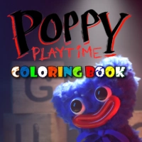 کتاب رنگ آمیزی Poppy Playtime