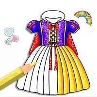 princess_glitter_coloring игри