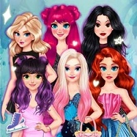 princess_iceskates_winter_dress_up เกม