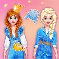 princesses_cool_denim_outfits Խաղեր