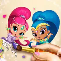 shimmer_and_shine_coloring_book Ойындар