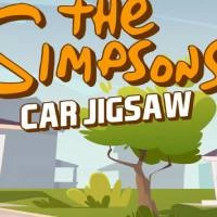 Il Puzzle Dell'auto Dei Simpson