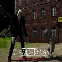 slenderman_lost_at_school เกม