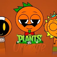 Sprunki Naranja Vs Plantas