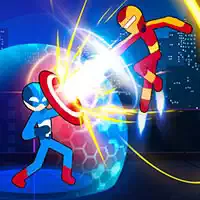 Stickman Fighter Infinity - Süper Aksiyon Kahramanları