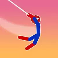 Super Hero Flip: Spider Stickman Hook ảnh chụp màn hình trò chơi