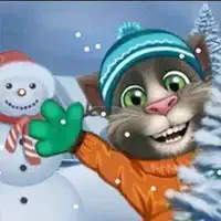 talking_tom_playing_snowballs Ігри