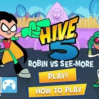 Teen Titans Go! Giochi: Robin Contro See-More