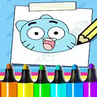 the_amazing_world_of_gumball_how_to_draw_gumball თამაშები