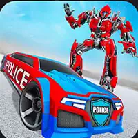 us_police_car_real_robot_transform Játékok