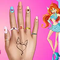 winx_nail_makeover Խաղեր