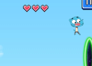 Amazing World Of Gumball หมากฝรั่งลดลง ภาพหน้าจอของเกม