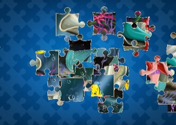 Ariel Little Mermaid Match 3 Puzzle pamje nga ekrani i lojës