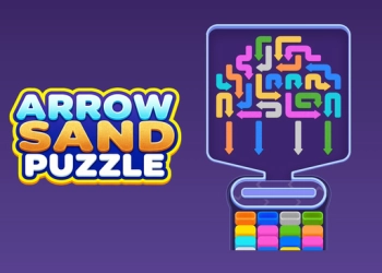 Pijl Zand Puzzel schermafbeelding van het spel