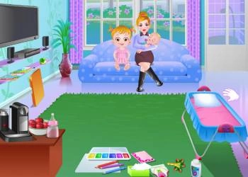 Baby Hazel: Probleem met Broertje of Zusje schermafbeelding van het spel