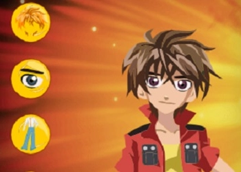 Dress Up Bakugan captură de ecran a jocului